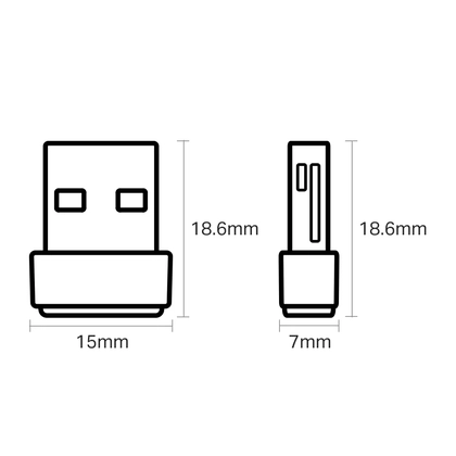 USB Wifi TP-Link T2U Nano AC600 Archer 4